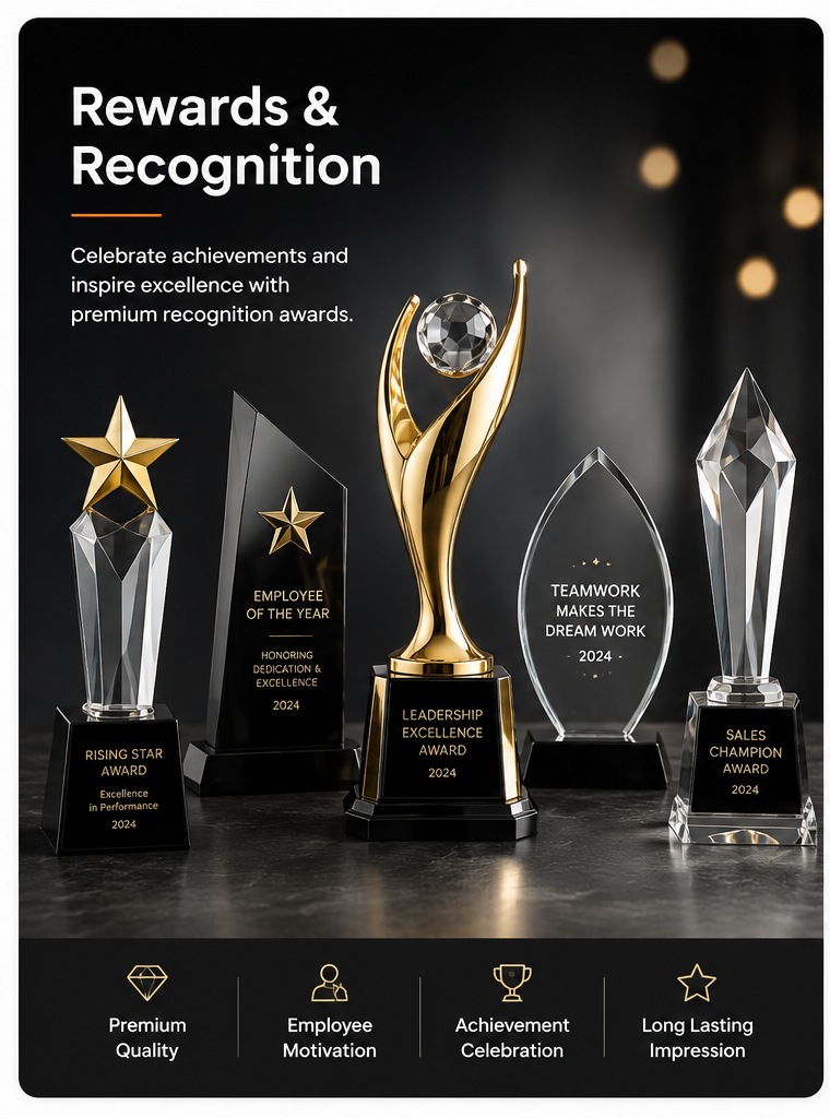 Rewards and Recognition - Celebrate achievements and inspire excellence